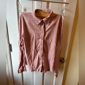 GAP Pink Button Down Shirt Casual Top